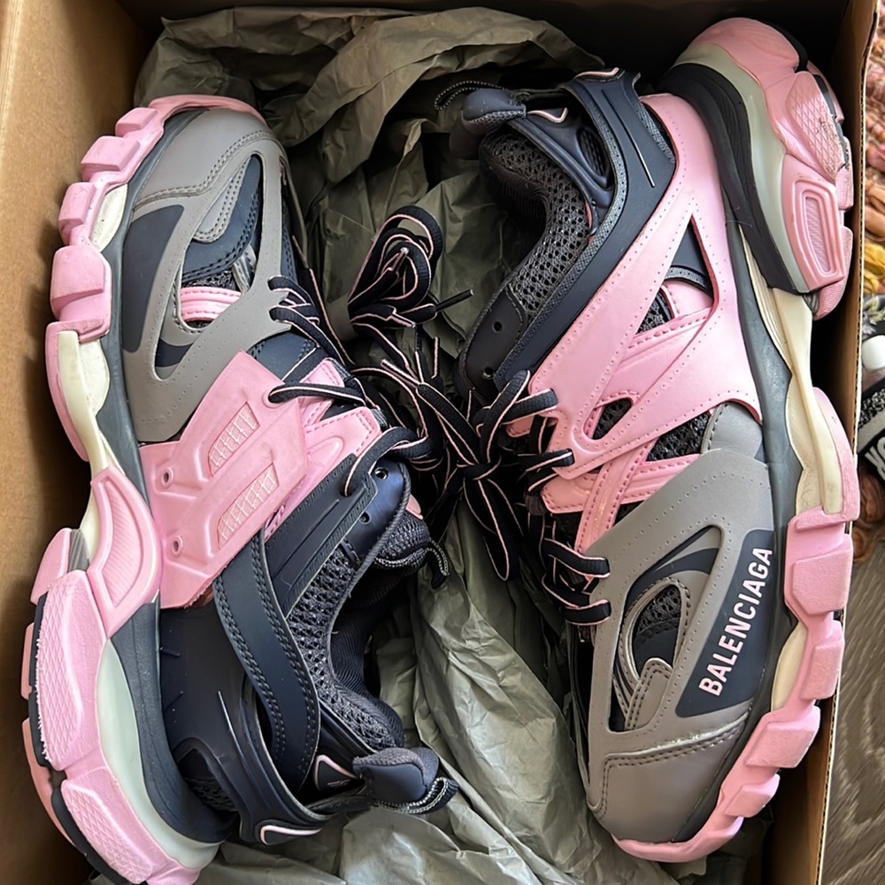 Balenciaga Mesh Nylon Women Track Shoes